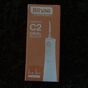 Cordless Oral Irrigator, water Flosser, PLAQUE nozzles ~ braces/bridges + gums